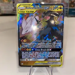 Reshiram and Zekrom GX Tag Team 157/236 | VERY GOOD CONDITION pokemon sun moon - Image 12