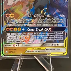 Reshiram and Zekrom GX Tag Team 157/236 | VERY GOOD CONDITION pokemon sun moon - Image 20