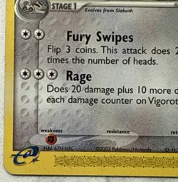 Pokemon Ruby and Sapphire 47/109 Vigoroth - Image 5