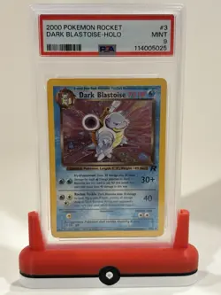 Pokemon Dark Blastoise Team Rocket Unlimited Holo Rare #3 PSA 9 Mint - Image 1