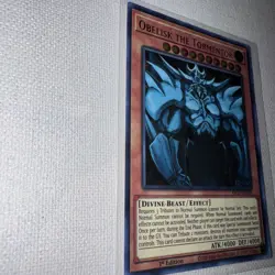 Yugioh! Obelisk The Tormentor - KICO-EN064 - Ultra Pharaoh's Rare - 1st Edition  - Image 2