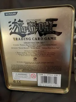 YuGiOh  ELEMENTAL  HERO  PLASMA  VICE  TIN   2007  & Sealed Hero Card - Image 15