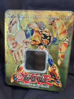 YuGiOh  ELEMENTAL  HERO  PLASMA  VICE  TIN   2007  & Sealed Hero Card - Image 19