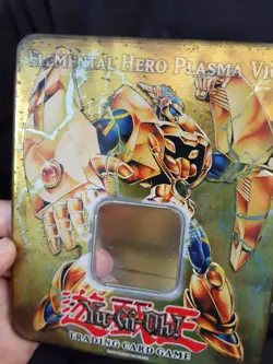 YuGiOh  ELEMENTAL  HERO  PLASMA  VICE  TIN   2007  & Sealed Hero Card - Image 22