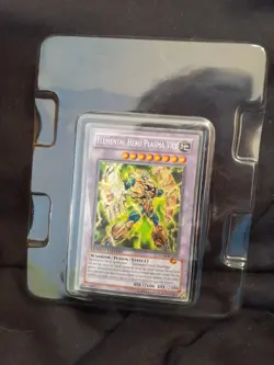 YuGiOh  ELEMENTAL  HERO  PLASMA  VICE  TIN   2007  & Sealed Hero Card - Image 3