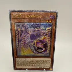 Yugioh! LP EM:P Meowmine - PHNI-EN032 - Quarter Century Secret Rare - 1st Editio - Image 1