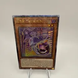 Yugioh! LP EM:P Meowmine - PHNI-EN032 - Quarter Century Secret Rare - 1st Editio - Image 2