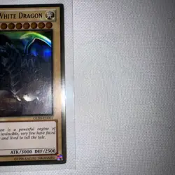 Blue-Eyes White Dragon GLD5-EN001 Ghost Rare Near Mint Yugioh  - Image 6