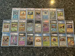 Pokemon Graded Card Lot Of 25 Cards - Image 16