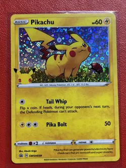 Holo Pikachu - General Mills Cereal 25th Anniversary Promo Pokémon Card - Image 4