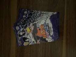 5 - Naruto CCG Trading Card Sealed Booster Packs - Purple - Image 1