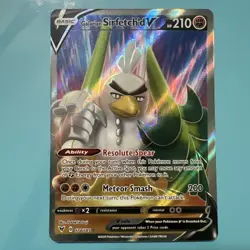 Galarian Sirfetch'd V 174/185 Pokemon Card TCG Vivid Voltage Holo Full Art - Image 1