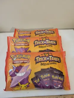 Pokemon Trick Or Treat Cards Bundle, include 120 packs (360 cards) - Image 1