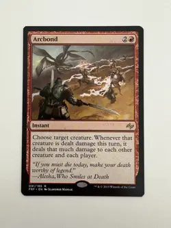 Arcbond MTG Magic the Gathering Card NM Near Mint FRF - Image 1