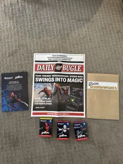 MTG Spider-Man SDCC 2025 Cards, Playmat AND COMIC!!! - Image 1