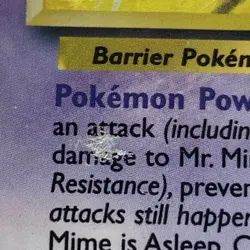 MR. MIME 6/64 Holo Rare Pokémon Card – 1999 Jungle Set – Played Condition - Image 11
