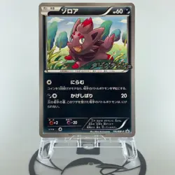 Zorua 116/BW-P Dark Rush Promo 2011 LP Condition Japanese Pokemon Card - Image 1