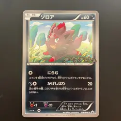 Zorua 116/BW-P Dark Rush Promo 2011 LP Condition Japanese Pokemon Card - Image 18