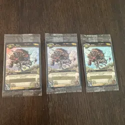 World of Warcraft WOW TCG Tiny Loot Card Unscratched X 1 card - Image 3