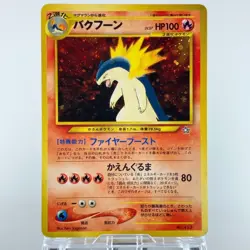 Typhlosion Meganium Feraligatr Neo Genesis Holo  MP-HP Japanese Pokemon Card - Image 17
