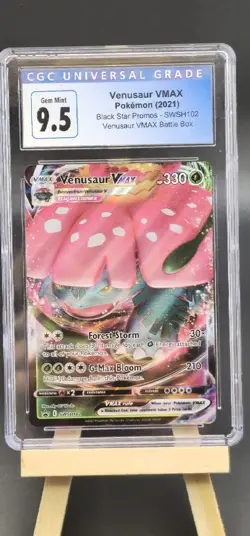 Venusaur VMAX SWSH102 SWSH: Sword & Shield Promo Cards Holo - Image 4