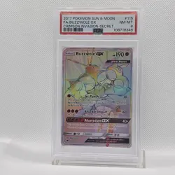 Buzzwole GX (Secret) 115/111 Sm-Crimson Invasion Holo - Image 1