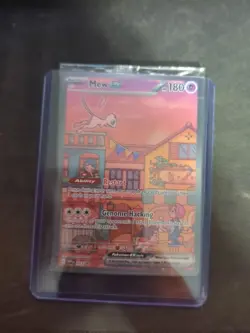Mew EX 053 Sv: Scarlet & Violet Promo Cards Holo Pokémon TCG NM - Sealed - Image 1