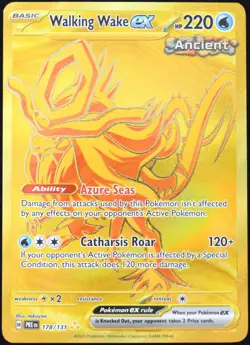 Pokemon TCG Walking Wake ex 178/131 Prismatic Evolutions Hyper Rare Card - NM - Image 1