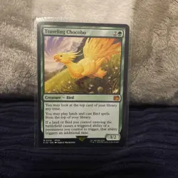 Magic: The Gathering Final Fantasy Traveling Chocobo Regular Card #210 - Image 3
