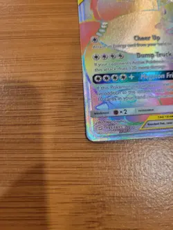 Eevee & Snorlax GX Secret Rare - 191/181 - SM Team Up Full Art PokÃ©mon Card - NM - Image 4