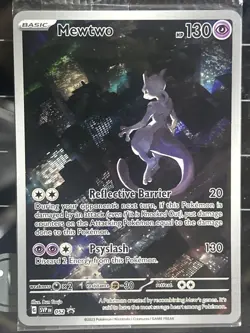 PokÃ©mon TCG Mewtwo 052 Scarlet & Violet Promo Holo Card Sealed - Image 1