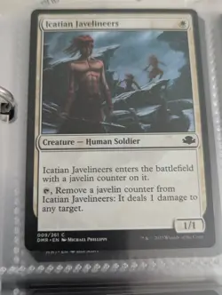 Icatian Javelineers  9  MTG  NM Dominaria Remastered (F) - Image 1