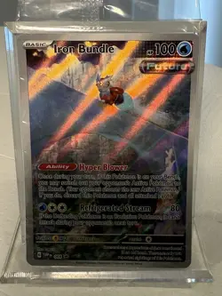 Pokémon Iron Bundle # 066  Paradox Rift Sealed  Promo Card Black Star BSP SEALED - Image 3