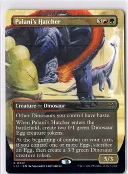 Palani's Hatcher NM/M* BORDERLESS Lost Caverns Of Ixalan 0332 mtg -UnltdCards - Image 1