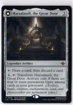 Matzalantli, The Great Door NM/M* Lost Caverns Of Ixalan 0256 mtg -UnltdCards - Image 1