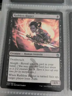 Ruthless Ripper  88  MTG  NM Khans of Tarkir (F) - Image 1