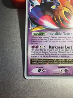 2009 Pokemon Diamond and Pearl Giratina LV.X Promo DP38 - Image 5