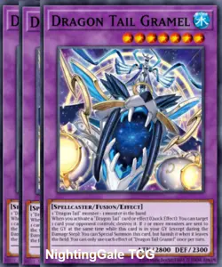 Yugioh! 3X Dracotail Gulamel SUPER Justice Hunters JUSH-EN007 PREORDER 2025 - Image 1