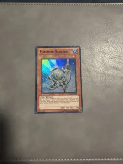 YuGiOh Fishborg Blaster TU06-EN004 Super Rare Turbo Pack NM - Image 1