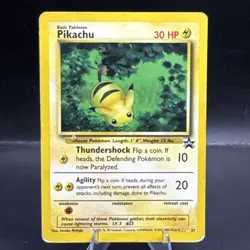 Pikachu - 27 - Pokemon Promo Wizards Black Star Promos Card MP - Image 1