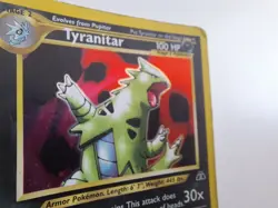 Tyranitar Neo Destiny Holo Rare Card 12/75 MP Unlimited Pokémon TCG - Image 18