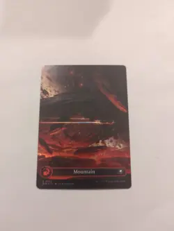 Mountain (0265) *FOIL* (Borderless) Edge of Eternities NM MTG - Image 1