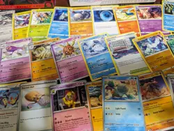 Pokemon cards lot #1 100+ Comm/Uncomm Rare/Holos various sets and eras - Image 12