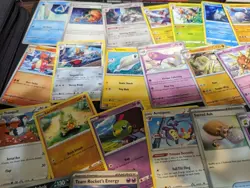Pokemon cards lot #1 100+ Comm/Uncomm Rare/Holos various sets and eras - Image 14