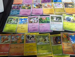 Pokemon cards lot #1 100+ Comm/Uncomm Rare/Holos various sets and eras - Image 17