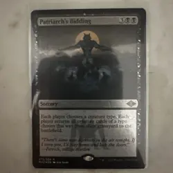 Patriarch's Bidding (Foil Etched) Modern Horizons 2  MTG NM - Image 1