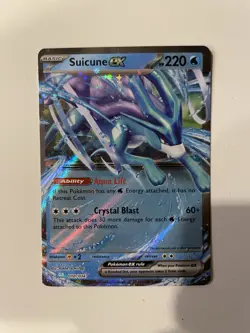 Pokemon TCG: Suicune EX 010/034 - Classic Collection - Double Rare NM - Image 1