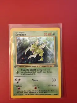 Scyther 10/64 Jungle 1999 Holo Rare Pokémon Card WOTC TCG 1st Edition - Image 12