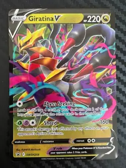 Pokemon TCG Giratina V SWSH259 Sword & Shield Black Star Promo NM - Image 1