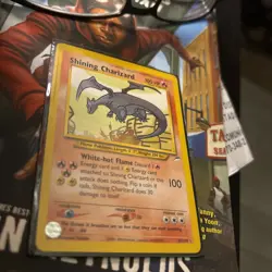 Pokémon TCG Shining Charizard Neo Destiny Holo Card 107/105 Unlimited Shiny Rare - Image 2